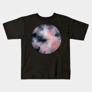 Moon watercolor Kids T-Shirt